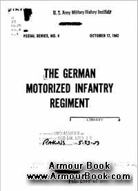 The German Motorized Infantry Regiment [Special Series 04]
