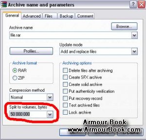 Как установить пароль на архив?