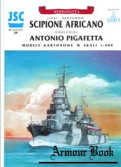 Lekki krazownik “Scipione Africano”, niszczyciel “Antonio Pigafetta” (Легкий крейсер «Сципионе Африкано», эсминец «Антонио Пигафетта») [JSC 59]
