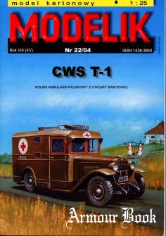 CWS T-1 Polish ambulance [Modelik 2004-22]