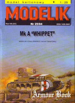 Medium Tank Mk A Whippet [Modelik 2004-25]