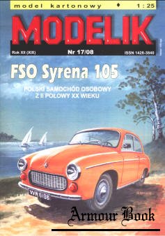 FSO Syrena 105 [Modelik 2008-17]