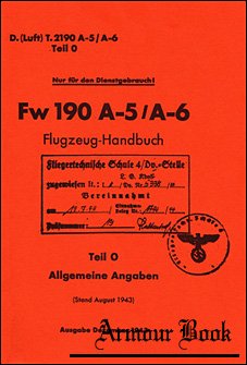 FW 190 A5/A6 Flugzeug-Handbuch
