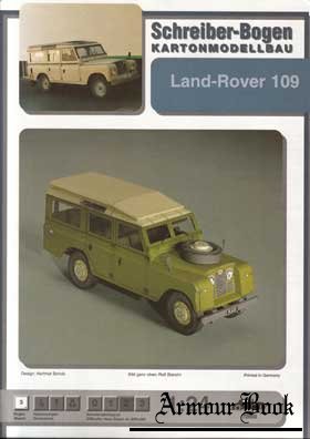Land-Rover 109 [Schreiber-Bogen kartonmodellbau]
