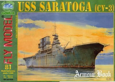 USS "Saratoga" (CV-3) [Fly model 081]
