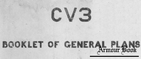 Booklet of General Plans CV-3 Saratoga
