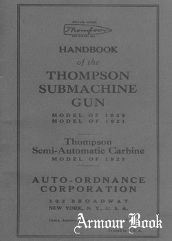 Thompson Tommy Full Auto 1927