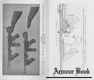 Handbook of the Tompson Submachin Gun M1928, M1921. Tompson Semi-Automatic Carbine M1927