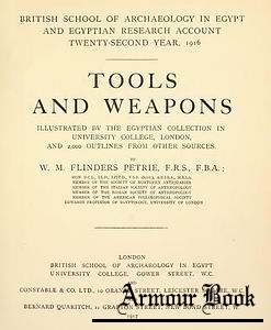 Tools and weapons illustrated by the Egyptian