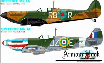 Spitfire Mk.IA (2 variants) [Paper Models]