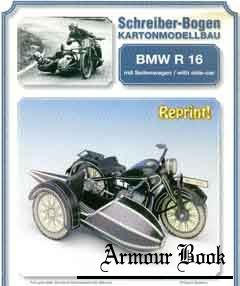 BMW R 16 (Мотоцикл с коляской BMW R 16) [Schreiber-Bogen kartonmodellbau]