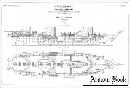 Чертежи кораблей французского флота - MAGELLAN 1884