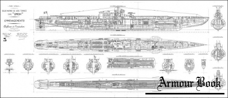 Чертежи кораблей французского флота - ORION 1931