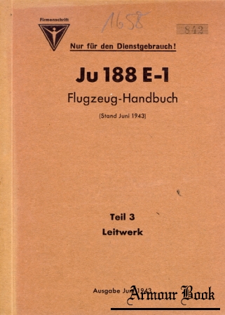 Ju-188 E-1 Flugzeug-Handbuch Teil 3 - Leitwerk