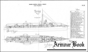 Чертежи кораблей французского флота - TRIDENT 1907