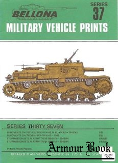 Semovente da 75/18 su scafo M40,M41,M42 [Bellona Military Vehicle Prints 37]