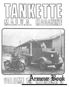 Tankette M.A.F.V.A. Magazine Vol.19 No.5