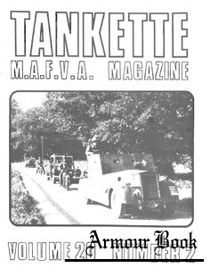 Tankette M.A.F.V.A. Magazine Vol.20 No.2