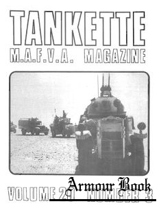 Tankette M.A.F.V.A. Magazine Vol.20 No.3