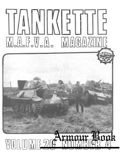Tankette M.A.F.V.A. Magazine Vol.20 No.6