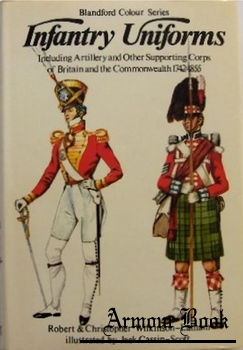Infantry Uniforms of Britain 1742-1855 [Blandford Colour Series]