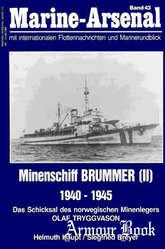 Minenschiff Brummer (II): 1940-1945 [Marine-Arsenal 43]