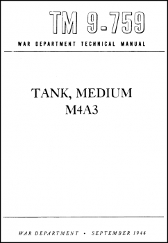 TM 9-759: Medium Tank, M4A3 (1944 Edition)