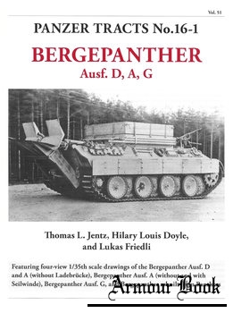 Bergepanther Ausf.D, A, G [Panzer Tracts No.16-1]