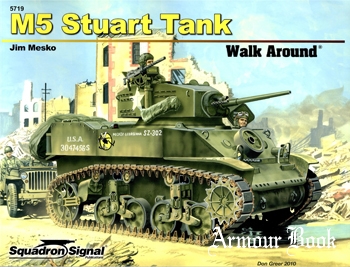 M5 Stuart Tank Walk Around [Squadron Signal 5719]