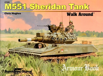 M551 Sheridan Tank Walk Around [Squadron Signal 27026]