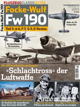 Focke-Wulf Fw190 Teil 3: A-6, F-3, G-3, E-Version [Flugzeug Classic Extra]