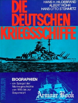 Die Deutschen Kriegsschiffe: Band 6 [Koehler Verlagsgesellschaft]