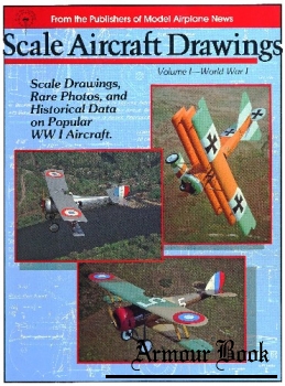 Scale Aircraft Drawings Volume I: World War I [Air Age Inc.]