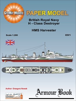 HMS Harvester [GreMir Models 091]