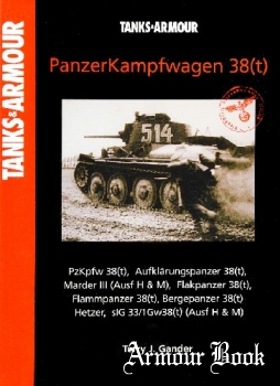 PanzerKampfwagen 38(t) (Tanks & Armour) [Ian Allan Publishing]